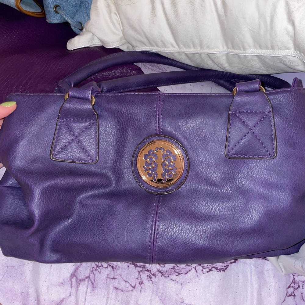 Purple Shoulder Bag